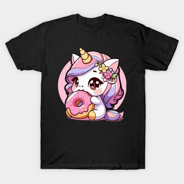 Unicorn donut T-Shirt by Elysian wear